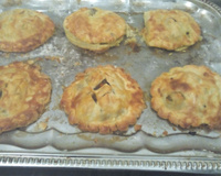 Chaussons à l'agneau, aux épices et à la carotte