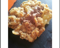 Crumble aux poires et au toblerone
