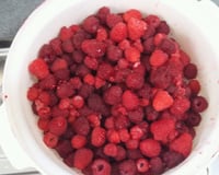 Tarte aux framboises facile et rapide