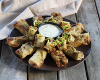 Nems à l'avocat façon guacamole