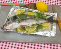 Poissons en papillote au barbecue