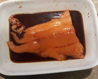 Saumon laqué au sirop d'érable