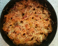 Gratin de potimarron au lait de coco
