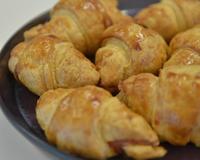 De jolis croissants version salée, pour un apéritif haut en saveurs !