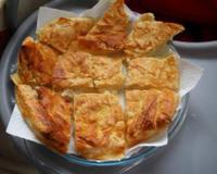 Recette traditionnelle turque de börek fourré à la purée de pommes de terre