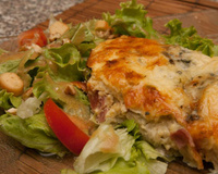 Endives au bleu de bresse et Roquefort