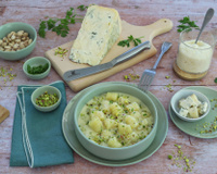 Gnocchi au Gorgonzola AOP et pistaches grillées