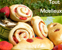 L'été dernier , je vous proposais mes chaussons briochés tout fruités , et je sais que ceux ci avaient eu beaucoup de succès , je vous la propose à nouveau en modifiant…