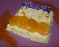 Semoule sucrée aux abricots