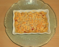 Un crumble salé pour une petite entrée!