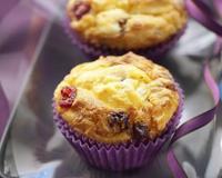 Ces délicieux muffins au chèvre Boursault et cranberries sont un régal !