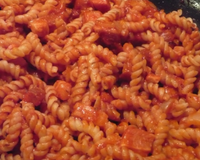 Pâtes au bacon