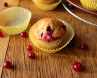 Muffins aux cranberries très faciles