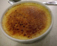 Crème brûlée au caramel salé