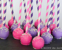 Mes cake pops aux couleurs éclatantes