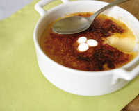 Crème brûlée à l'anis