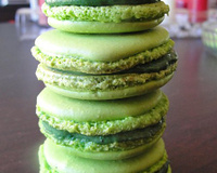 Macarons à la pistache économiques