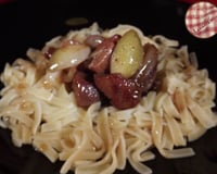 Sauté d'agneau au sirop d'érable