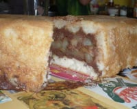 Charlotte aux poires mousse chocolat