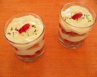 Tiramisu aux fraises et confiture