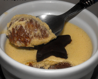 Mousses aux deux chocolats et aux marrons