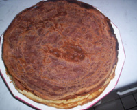 Crêpes sucrées au au chocolat