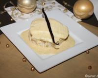 Un savoureux poisson nappé d'une onctueuse sauce à base de crème parfumée à la vanille