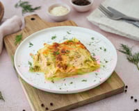 Lasagnes au saumon fumé