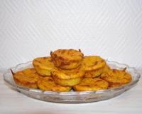 Palets fondants de potimarron aux épices cajun et raifort, parfaits pour l'apéritif ou pour accompagner une viande rouge ou une volaille.
