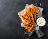 Frites de patate douce