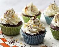 Cupcakes au bon goût de chocolat et d'orange.