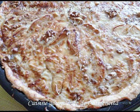 Quiche au camembert, pommes et endives
