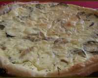 Quiche au Leerdammer et courgettes