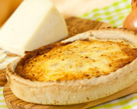 Quiche lorraine à la crème fromagère Elle & Vire