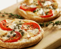 Tartelettes à la tomate et au chèvre