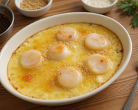 Gratin de noix de Saint-Jacques