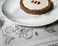 Tarte au citron végétalienne toute crue