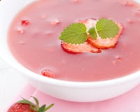 Velouté de fraises