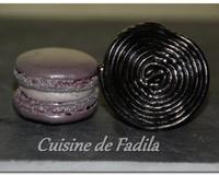 De délicieux macarons à la réglisse