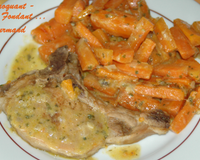 Côtes de porc aux carottes