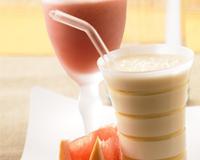 Miam un délicieux smoothie.