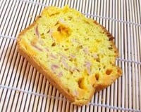 Cakes mimolette et lardons