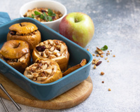 On pourrait le faire tous les jours : des pommes au four façon crumble ultra-gourmandes