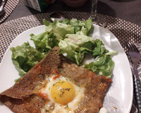 Galettes complètes au jambon