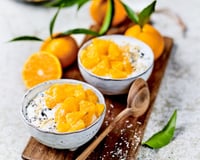 La crème budwig aux clémentines de Corse