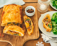 Wellington de légumes, safran et Poivre de Phu Quoc