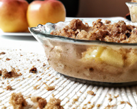 Apple crumble