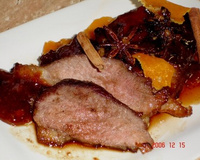 Filet de canard laqué