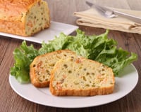 Cake avec des légumes