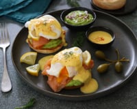 Oeufs Bénédicte au saumon fumé